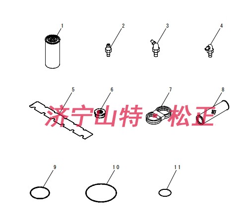 小松WA380附件和工具